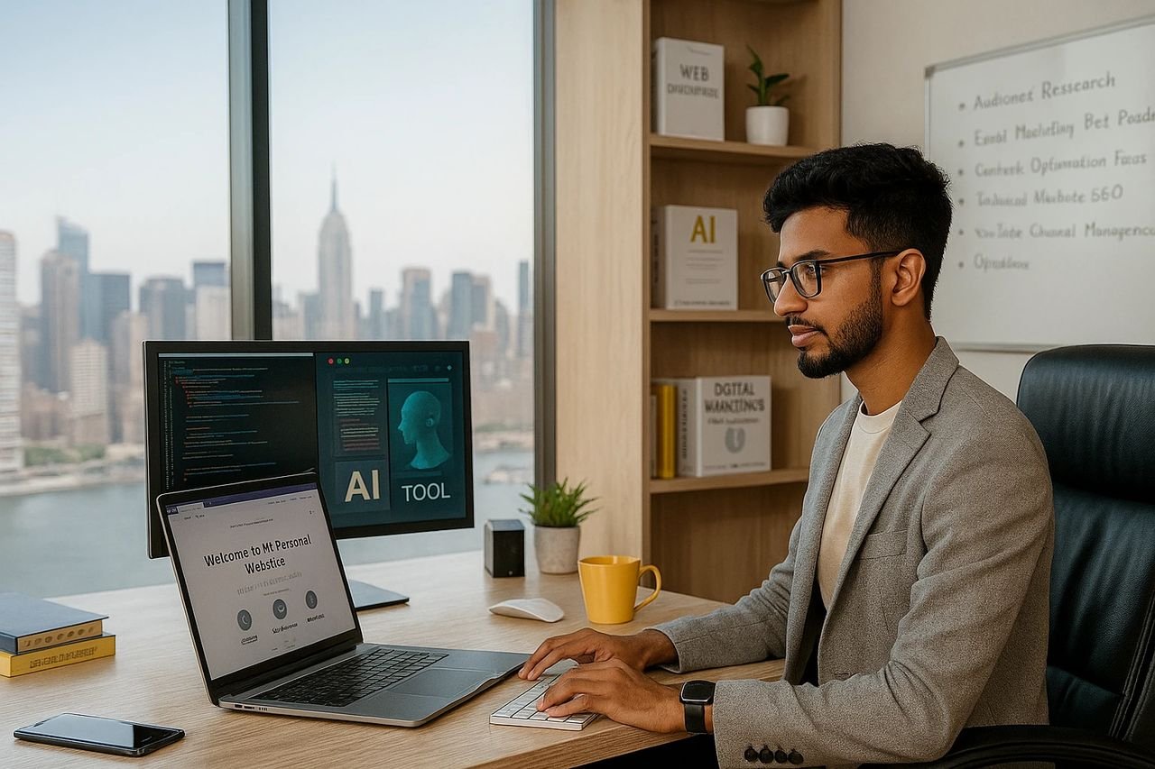Majid Ali, founder of Ecom Agent Lab, building AI automations